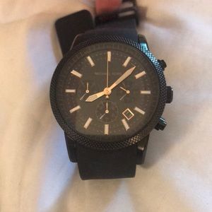 Michael Kors watch with silicone band